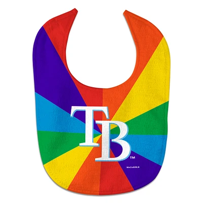 Newborn & Infant WinCraft Tampa Bay Rays Rainbow Baby Bib