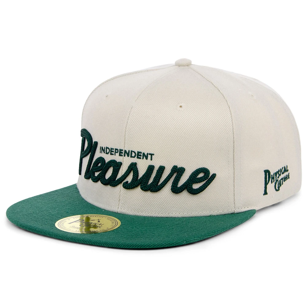 Men's Physical Culture Cream Independent Pleasure Club of New Jersey Black Fives Snapback Adjustable Hat