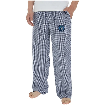Men's Concepts Sport Navy/White Minnesota Timberwolves Tradition Woven Pants