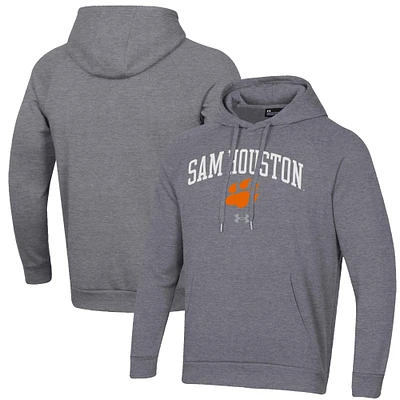 Men's Under Armour Gray Sam Houston State Bearkats All Day Fleece Pullover Hoodie