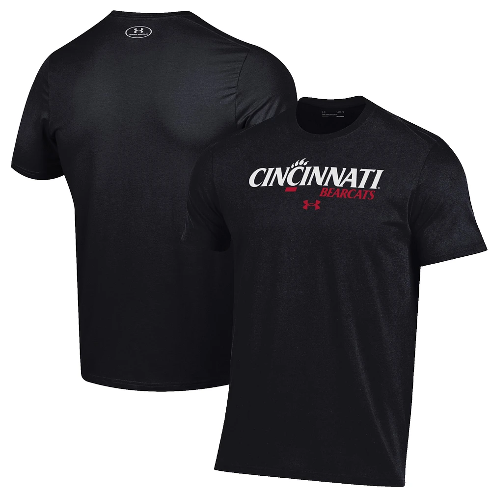 Men's Under Armour Cincinnati Bearcats Primary Performance T-Shirt