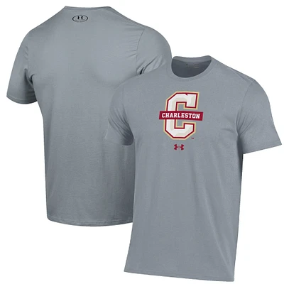 Men's Under Armour Gray Charleston Cougars Primary Performance T-Shirt