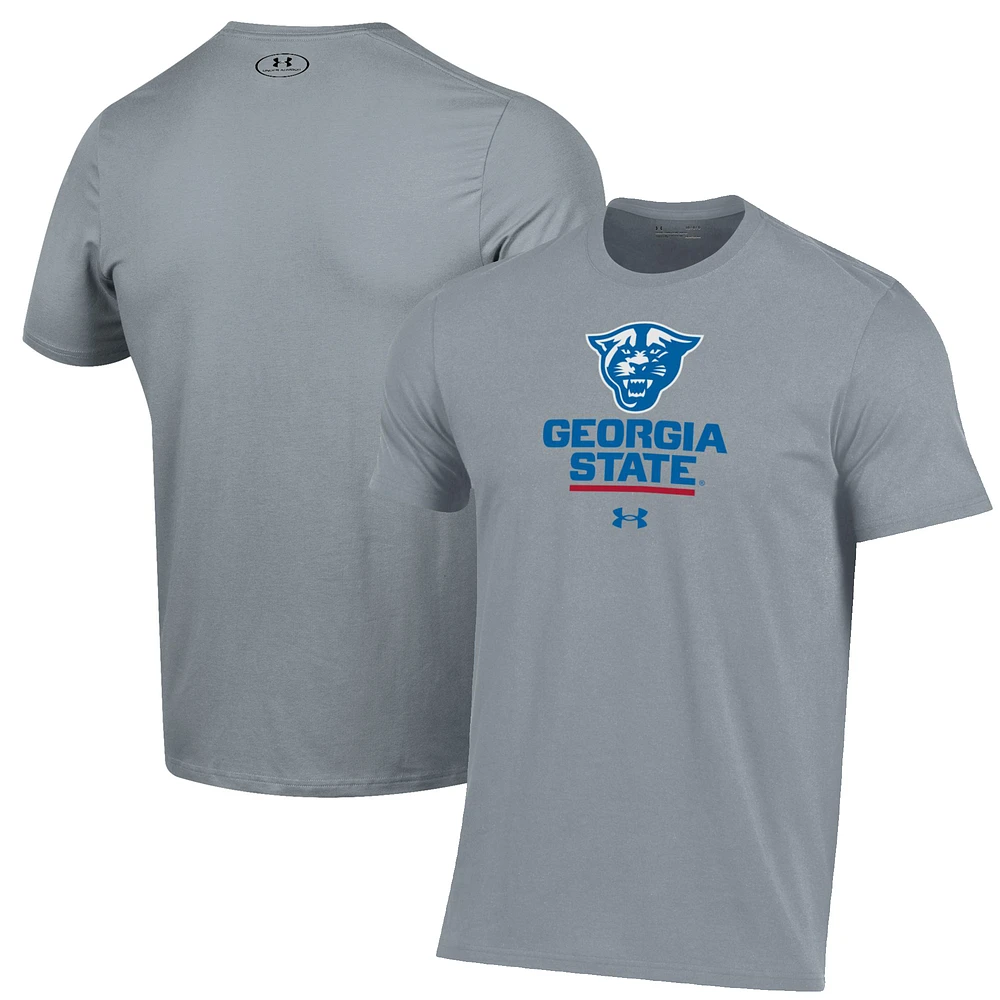 Men's Under Armour Gray Georgia State Panthers Primary Performance T-Shirt