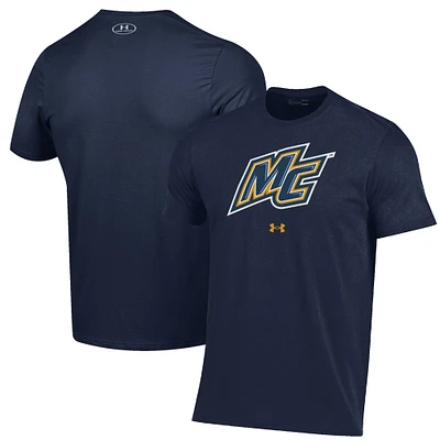 Men's Under Armour Navy Merrimack College Warriors Primary Performance T-Shirt