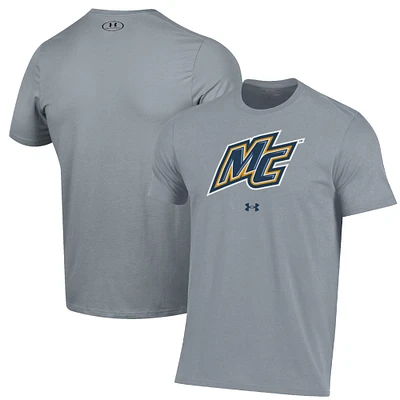 Men's Under Armour Gray Merrimack College Warriors Primary Performance T-Shirt
