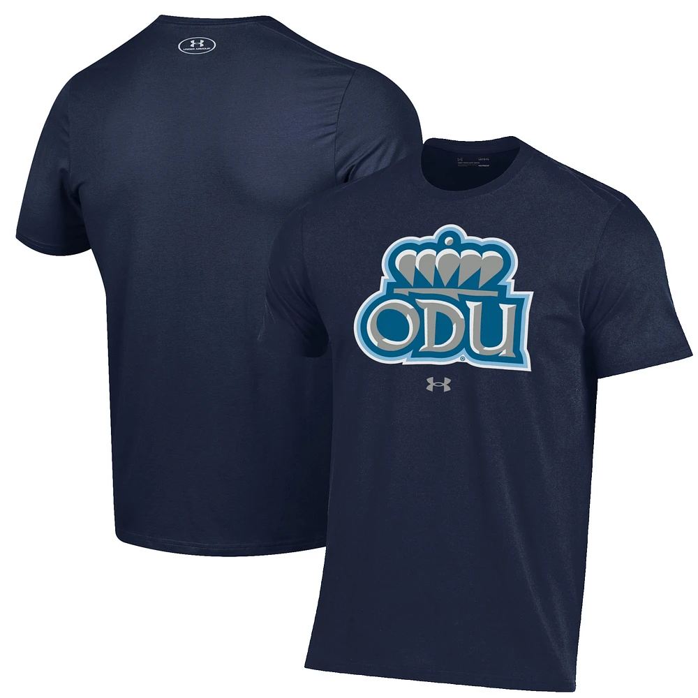 Men's Under Armour Navy Old Dominion Monarchs Primary Performance T-Shirt
