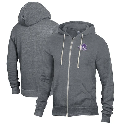 Men's Gray Abilene Christian University Wildcats Rocky Full-Zip Hoodie