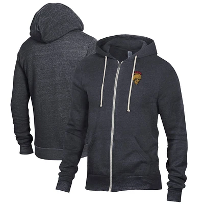 Men's Black Cal State Stanislaus Warriors Rocky Full-Zip Hoodie