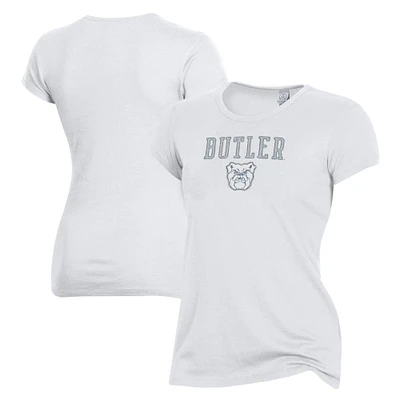 Women's Alternative Apparel White Butler Bulldogs The Keepsake T-Shirt