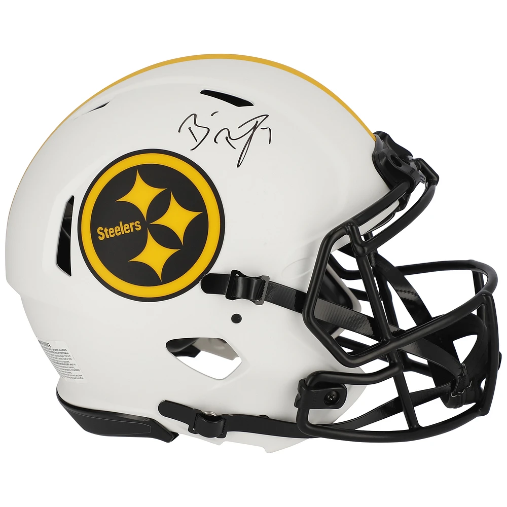 Ben Roethlisberger Pittsburgh Steelers Autographed Riddell Lunar Eclipse Alternate Speed Authentic Helmet