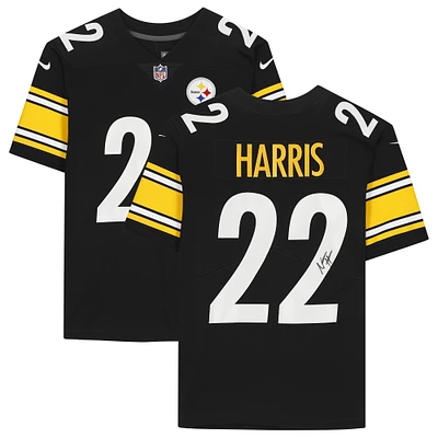 Najee Harris Black Pittsburgh Steelers Autographed Nike Limited Jersey