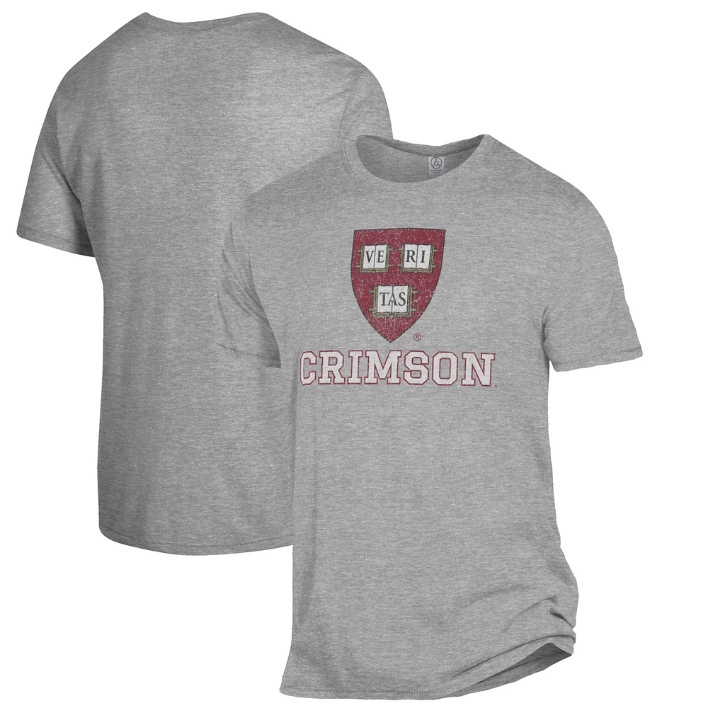 Men's Heathered Gray Harvard Crimson The Keeper T-Shirt