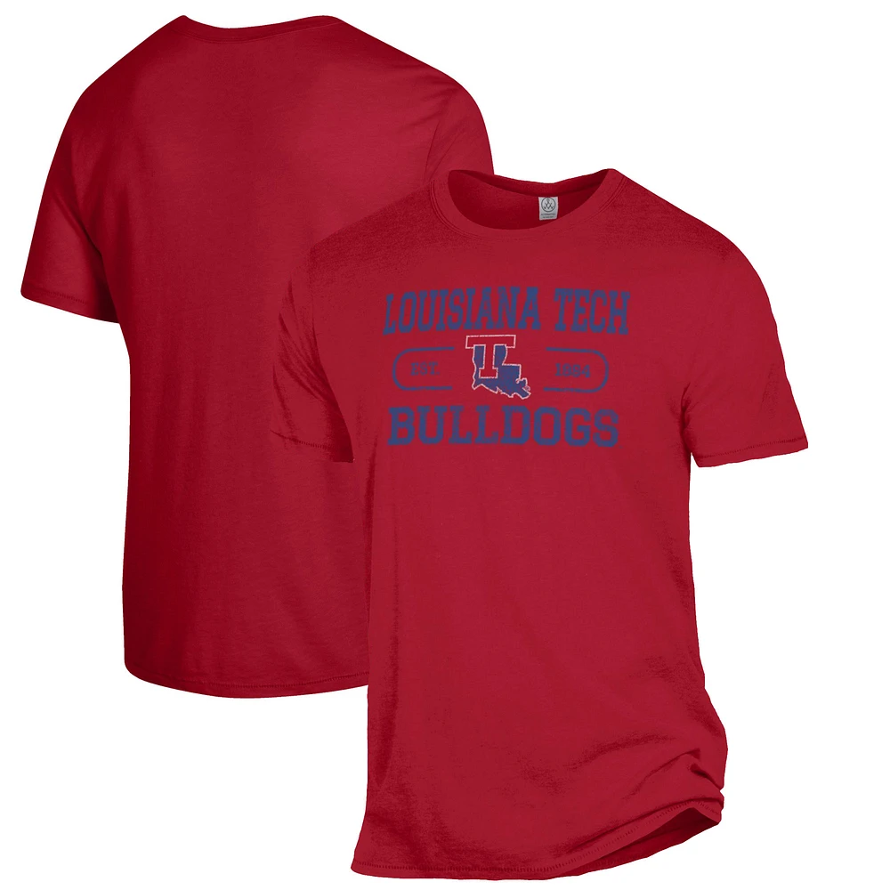 Men's Red Louisiana Tech Bulldogs The Keeper T-Shirt