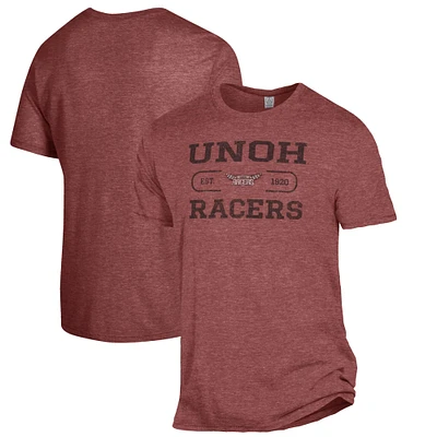 Men's Heathered Burgundy Northwestern Ohio Racers The Keeper T-Shirt