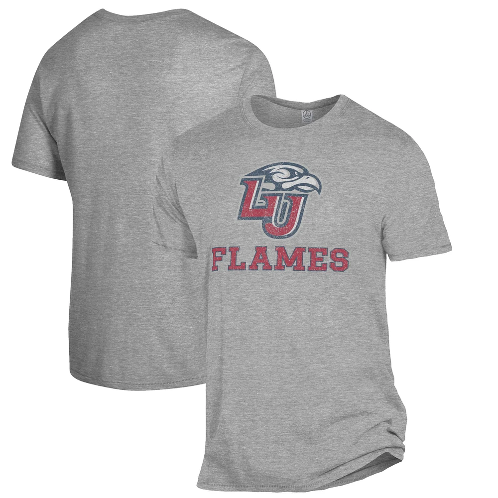 Men's Heathered Gray Liberty Flames The Keeper T-Shirt