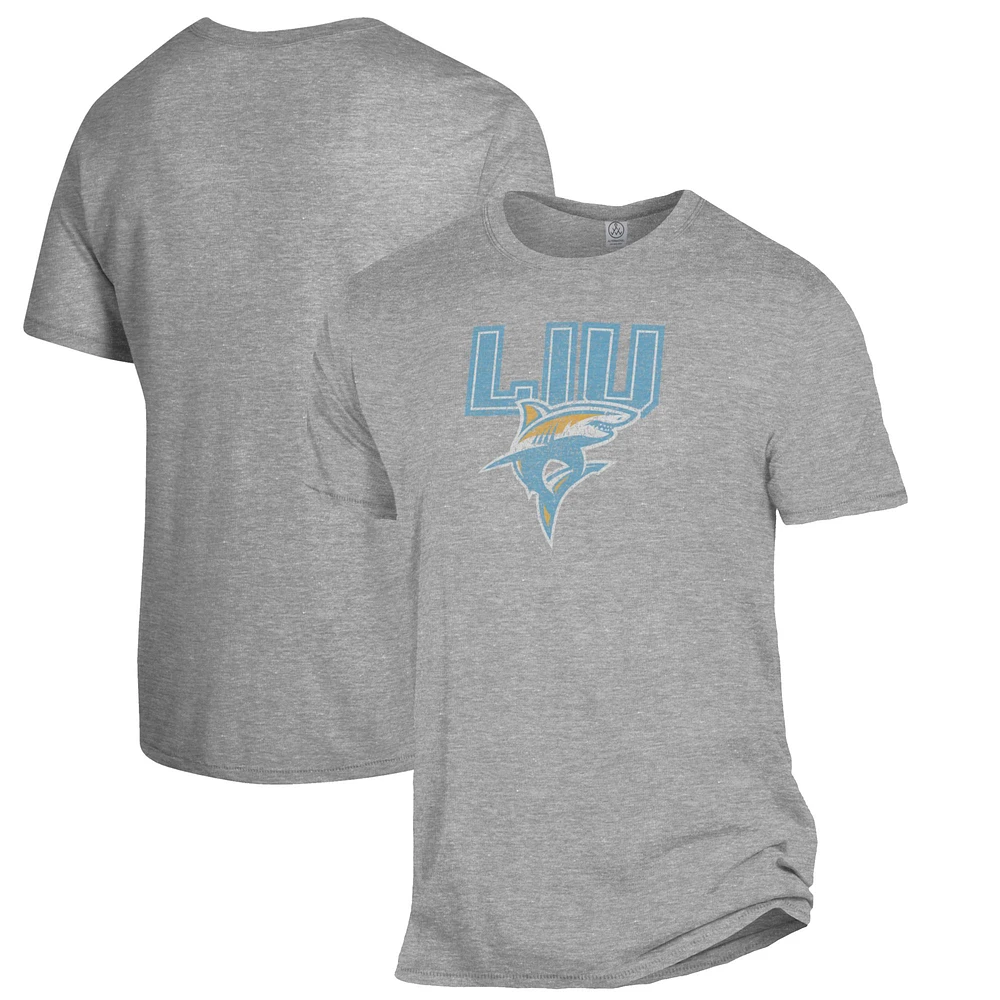 Men's Heathered Gray LIU Sharks The Keeper T-Shirt