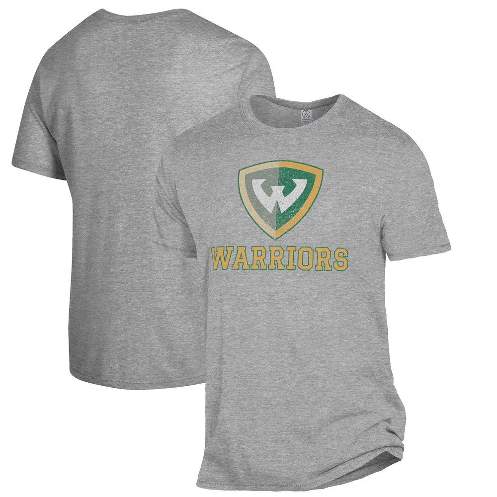 Men's Heathered Gray Wayne State Warriors The Keeper T-Shirt