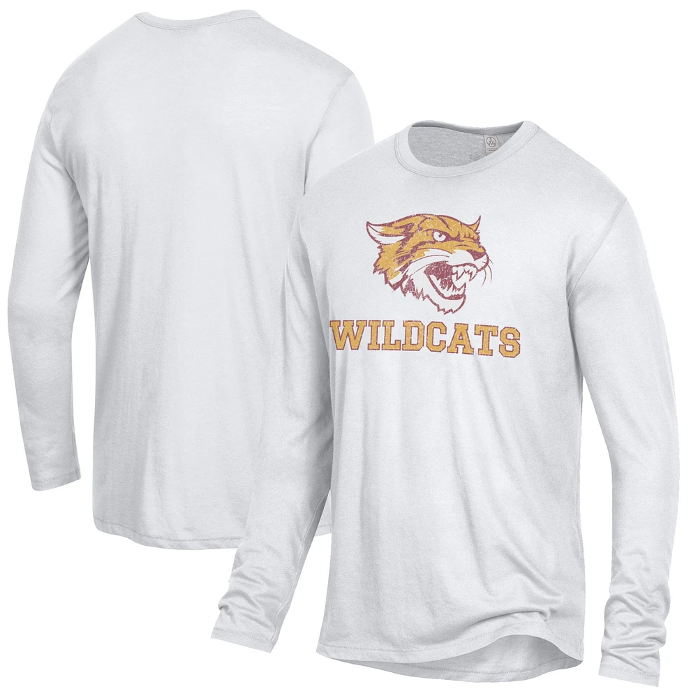 Men's White Bethune-Cookman Wildcats Keeper Long Sleeve T-Shirt