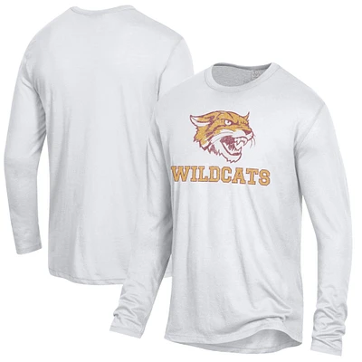 Men's White Bethune-Cookman Wildcats Keeper Long Sleeve T-Shirt