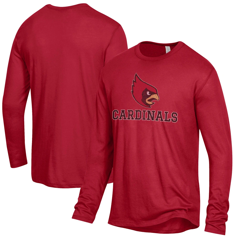 Men's Cardinal Catholic University Cardinals Keeper Long Sleeve T-Shirt