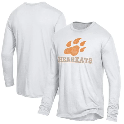 Men's White Sam Houston State Bearkats Keeper Long Sleeve T-Shirt