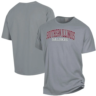 Men's ComfortWash Gray Southern Illinois Salukis Garment Dyed T-Shirt