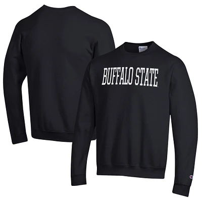 Men's Champion Black Buffalo State Bengals Eco Powerblend Crewneck Sweatshirt