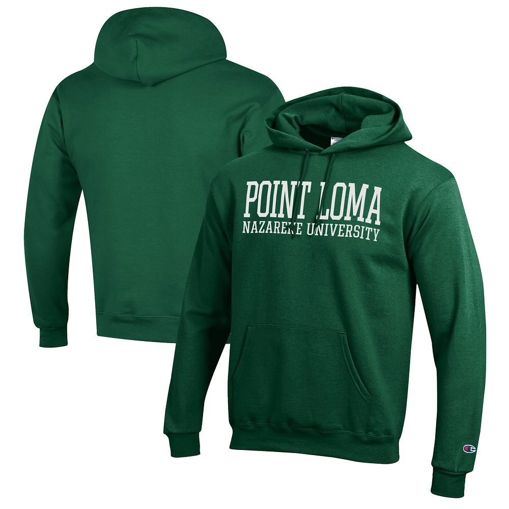 Men's Champion Green Point Loma Sea Lions Eco Powerblend Pullover Hoodie