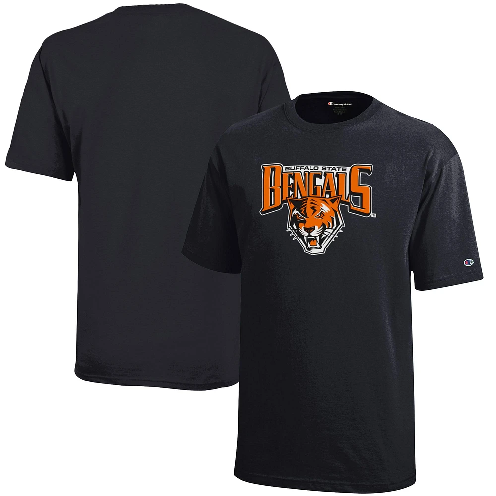 Youth Champion Black Buffalo State Bengals Jersey T-Shirt