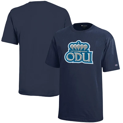 Youth Champion Navy Old Dominion Monarchs Jersey T-Shirt