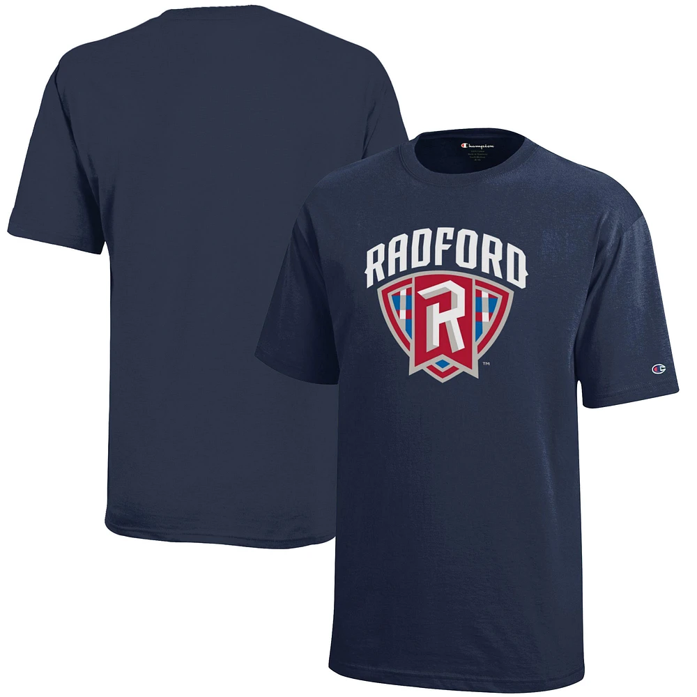Youth Champion Navy Radford Highlanders Jersey T-Shirt