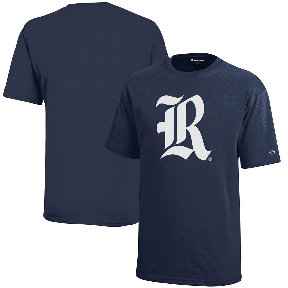 Youth Champion Navy Rice Owls Jersey T-Shirt