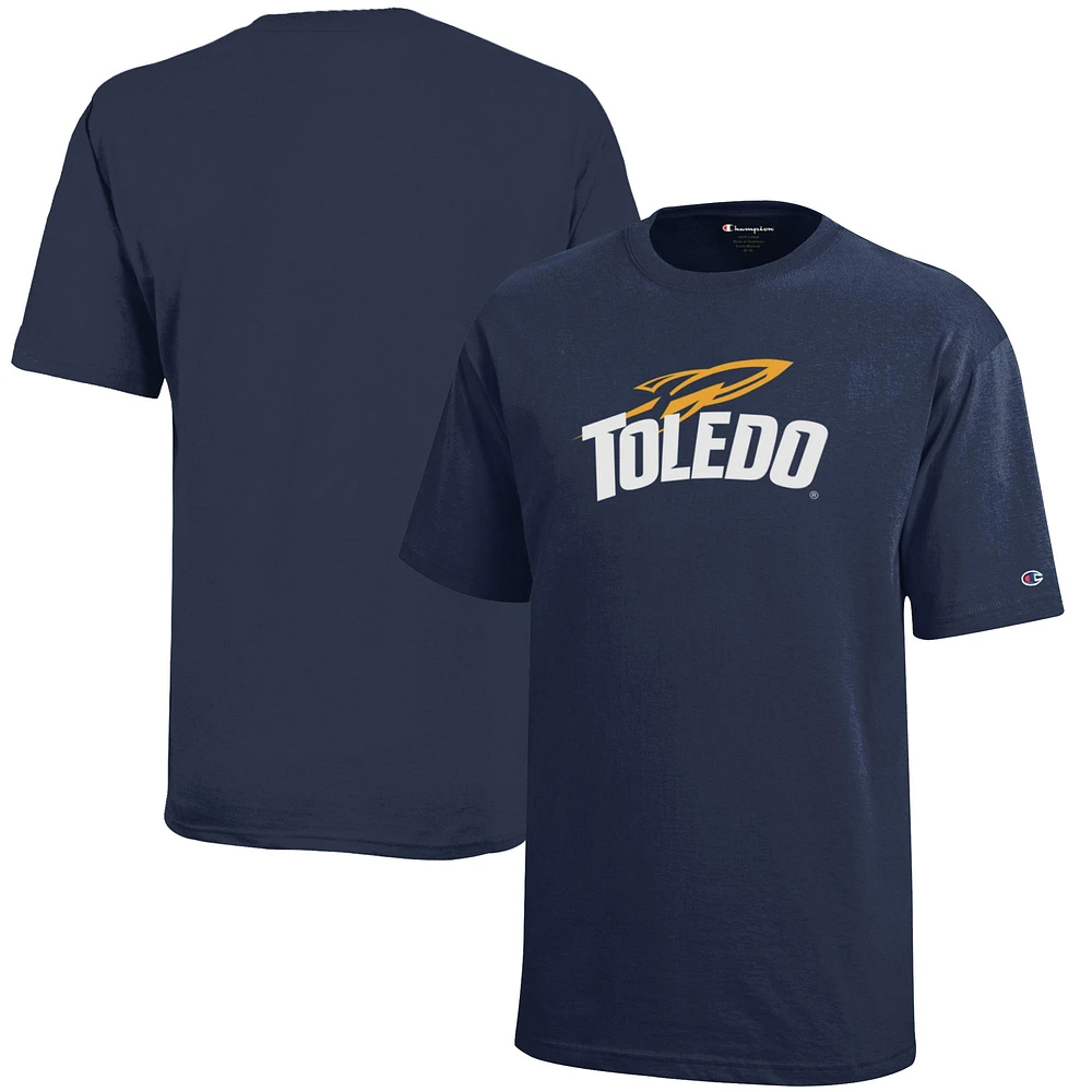 Youth Champion Navy Toledo Rockets Jersey T-Shirt