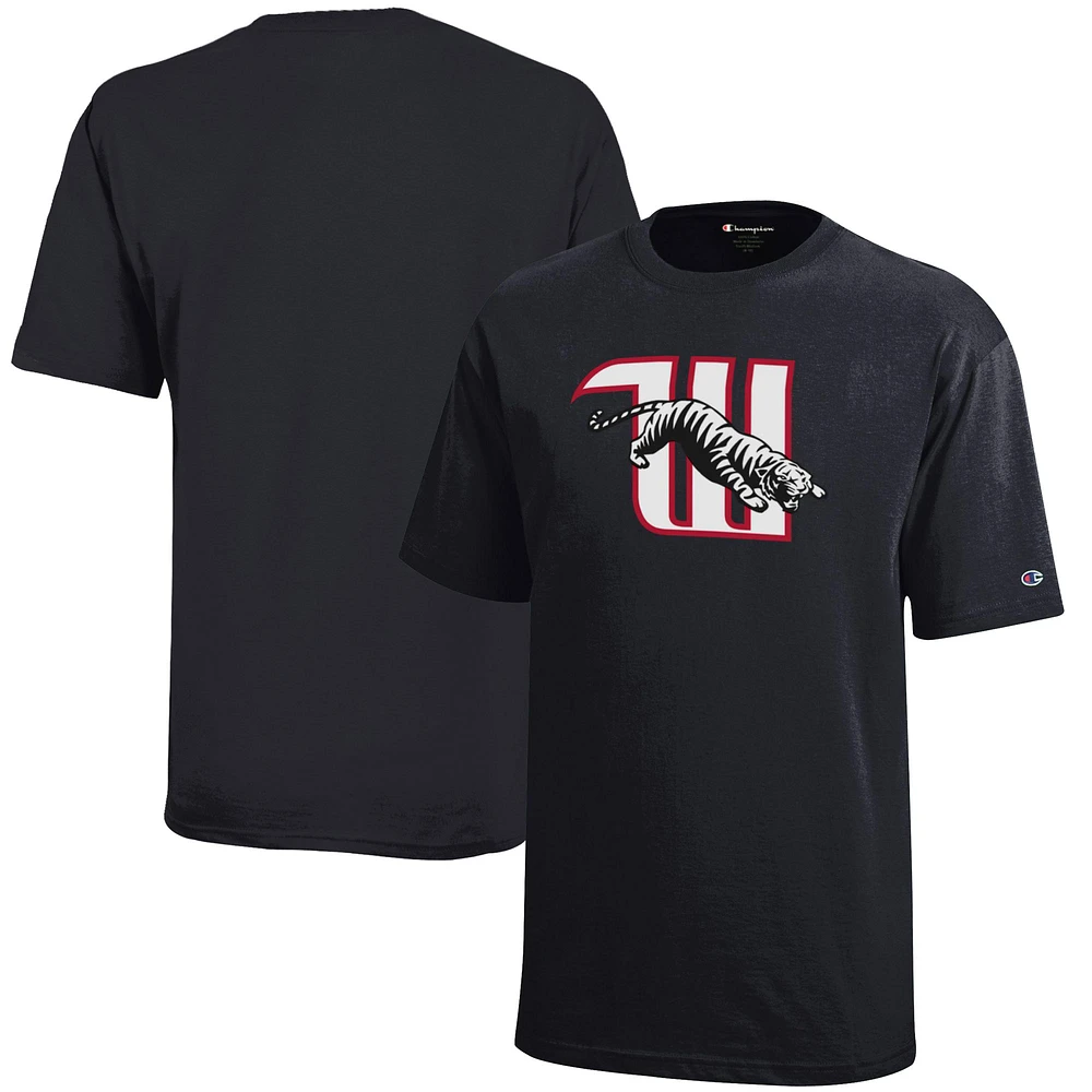 Youth Champion Black Wittenberg University Tigers Jersey T-Shirt