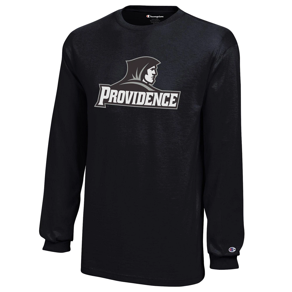 Youth Champion Black Providence Friars Jersey Long Sleeve T-Shirt