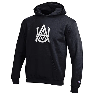 Youth Champion Black Alabama A&M Bulldogs Eco Powerblend Pullover Hoodie