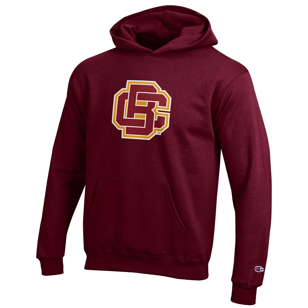 Youth Champion Maroon Bethune-Cookman Wildcats Eco Powerblend Pullover Hoodie