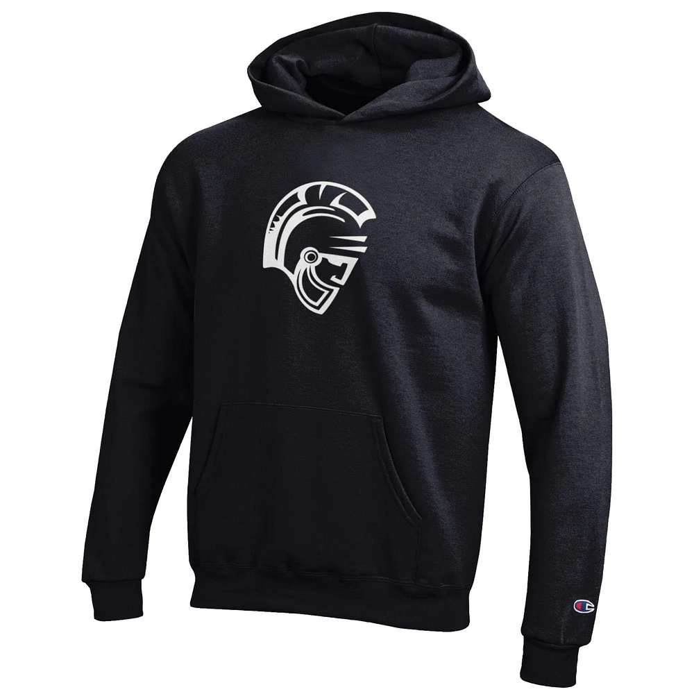 Youth Champion Black Cal State Stanislaus Warriors Eco Powerblend Pullover Hoodie