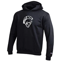 Youth Champion Black Cal State Stanislaus Warriors Eco Powerblend Pullover Hoodie