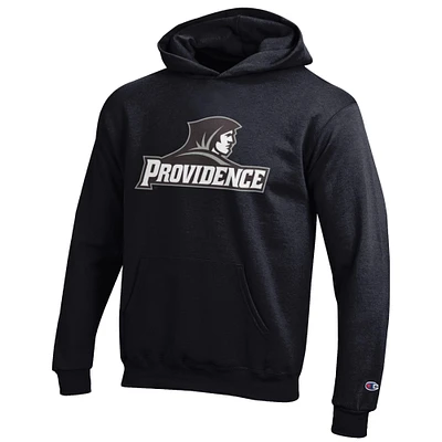 Youth Champion Black Providence Friars Eco Powerblend Pullover Hoodie