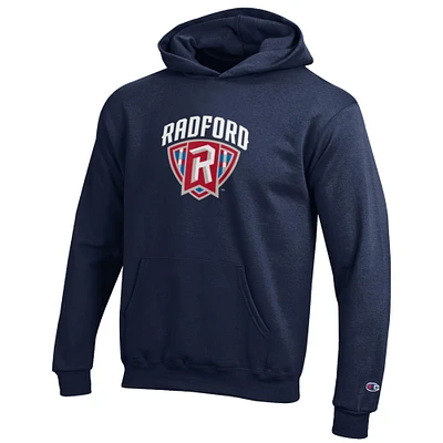 Youth Champion Navy Radford Highlanders Eco Powerblend Pullover Hoodie