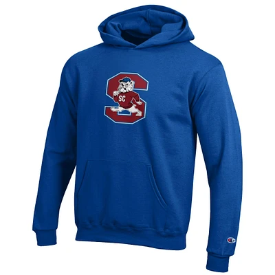 Youth Champion Blue South Carolina State Bulldogs Eco Powerblend Pullover Hoodie