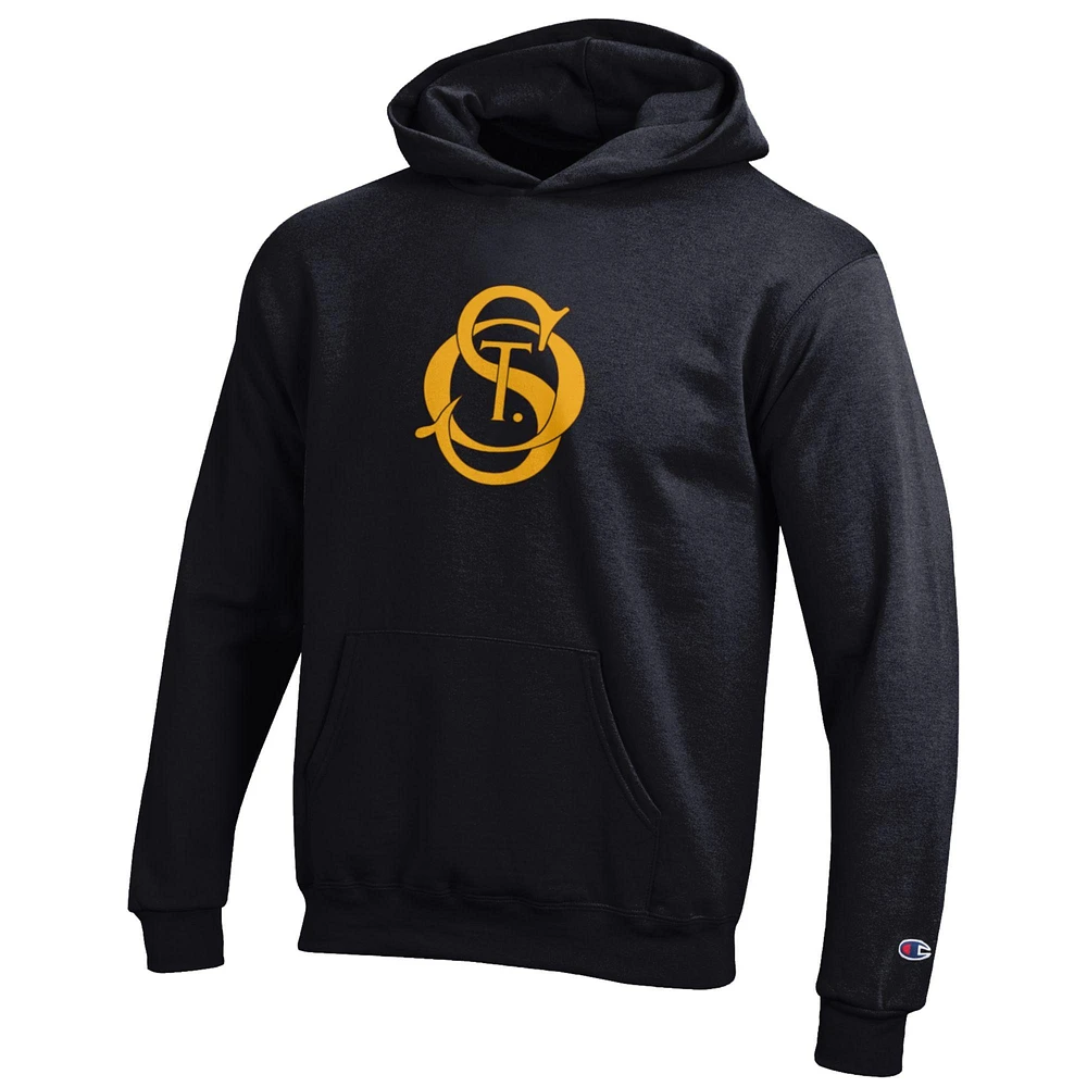 Youth Champion Black St. Olaf Oles Eco Powerblend Pullover Hoodie