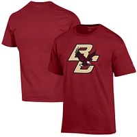 Men's Champion Maroon Boston College Eagles Primary Jersey T-Shirt