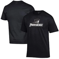 Men's Champion Black Providence Friars Primary Jersey T-Shirt