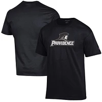 Men's Champion Black Providence Friars Primary Jersey T-Shirt