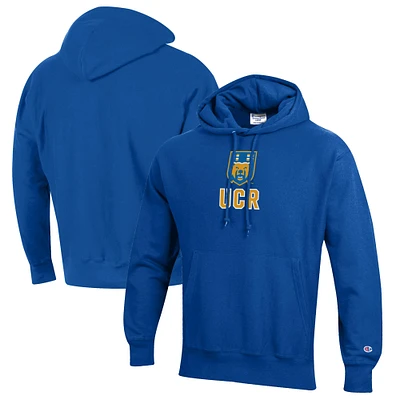 Men's Champion Blue UC Riverside Highlanders Reverse Weave Fleece Pullover Hoodie