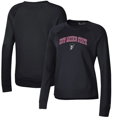 Women's Under Armour Black New Mexico State Aggies All Day Pullover Sweatshirt