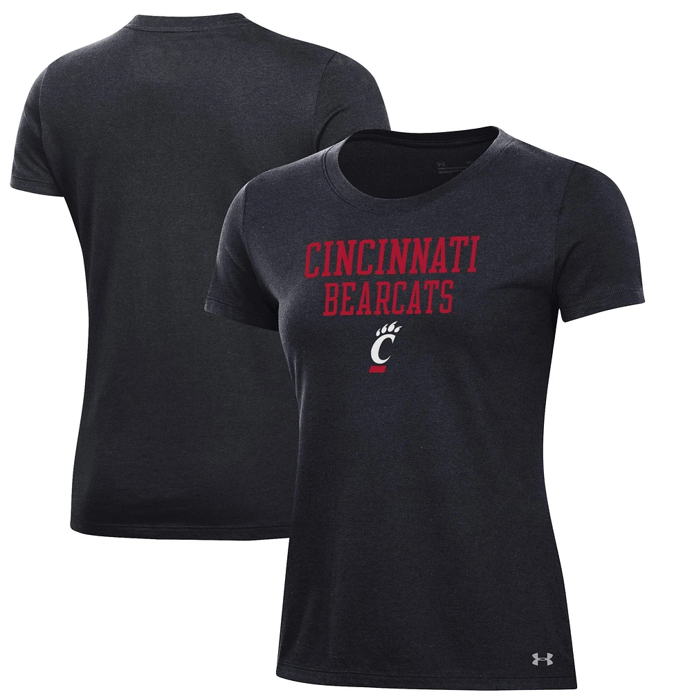 Women's Under Armour Black Cincinnati Bearcats Performance T-Shirt