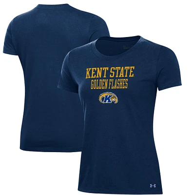 Women's Under Armour Navy Kent State Golden Flashes Performance T-Shirt